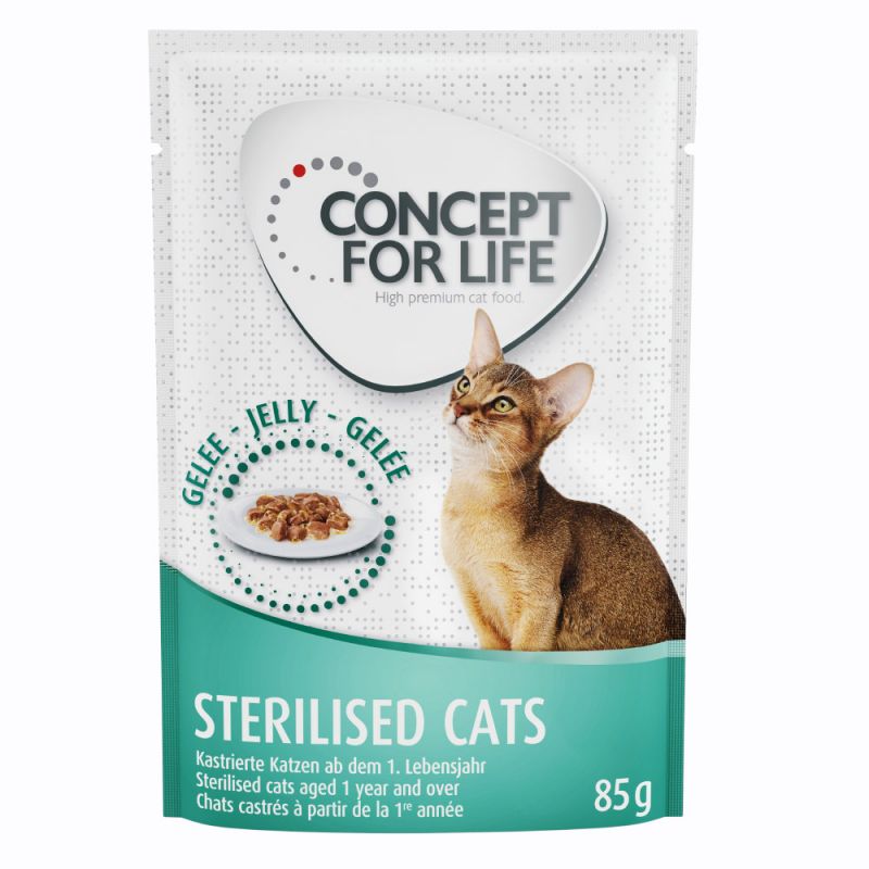 Concept for Life Sterilised Cats - v želé 12 x 85 g